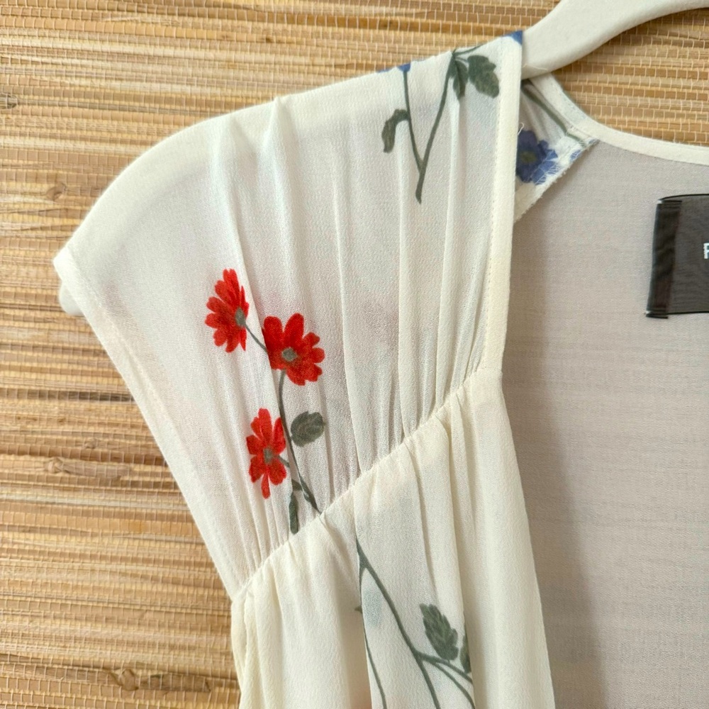 Reformation Floral Maxi Wrap Dress EUC - Picture 6 of 11